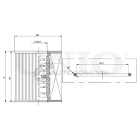 Фильтр масляный (eco) UNIO FLT-20016 M Z4D11 1441319558