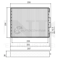 Фильтр салонный UNIO FLT-40104 4D 61U 1441319591 - Изображение 4