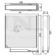 Фильтр салонный UNIO FLT-40071 L3A PI 1441319595 - Изображение 3