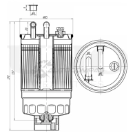 Фильтр топливный UNIO FLT-50010 OCNIFS V 1441319865 - Изображение 4