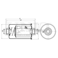 Фильтр топливный UNIO 1441319886 Z10 H1V FLT-55014 - Изображение 3