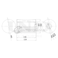 Фильтр топливный UNIO 1441319922 FLT-50022 AL7 F32