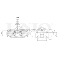 Цилиндр тормозной колесный UNIO BRC-20591 1441319982 CFPW9 Z