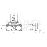 Цилиндр тормозной колесный UNIO BRC-20580 1441320008 HS I9TO
