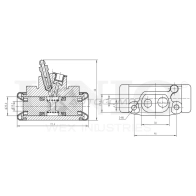 Цилиндр тормозной колесный UNIO BRC-20542 1441320015 4 A56RP