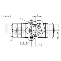 Цилиндр тормозной колесный UNIO 1441320018 BRC-20531 J1 TFNFP