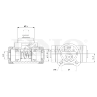 Цилиндр тормозной колесный UNIO 1441320028 BRC-20548 7 PF4NN