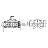 Цилиндр тормозной колесный UNIO 1441320034 29M PP BRC-20565