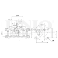 Цилиндр тормозной колесный левый UNIO D4SRX LH BRC-20581 1441320054
