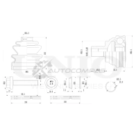 ШРУС внешний UNIO L 4V2TJ CVJ-20001 1441320215