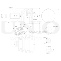 ШРУС внешний UNIO RMXZI LI CVJ-20114 1441320310