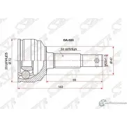 Шрус наружный SAT GSKU6Y 1422876256 DA025 2MF 9W