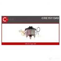 Щетки генератора, с регулятором CASCO 8000000186973 3259891 8X9 4L1 cre15113as