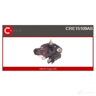 Щетки генератора, с регулятором CASCO S CAI6W 3259886 cre15109as 8000000186935