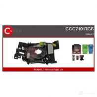 Шлейф подрулевой, кольцо срс CASCO ccc71017gs X0D S2F 1437921324