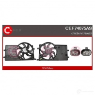 Мотор вентилятора радиатора CASCO 1437938270 SZY HY cef74075as