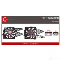 Мотор вентилятора радиатора CASCO GH GKOG 1437938212 cef74043gs