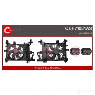 Мотор вентилятора радиатора CASCO 1437938252 L5V 1JC cef71031as