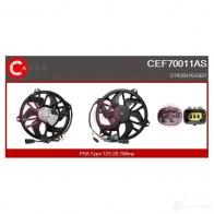 Мотор вентилятора радиатора CASCO R 864B 1437938268 cef70011as