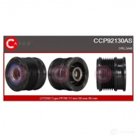 Шкив генератора CASCO 8000000267030 7EQAE Z ccp92130as 3259478
