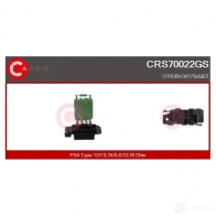 Резистор вентилятора печки CASCO crs70022gs D2HK 1 1424963024