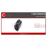Кнопка стеклоподъемника CASCO 1437337995 cwr70002as 2XVUY VI