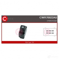 Кнопка стеклоподъемника CASCO 1437338332 4 HIZID cwr70022as - Изображение 2