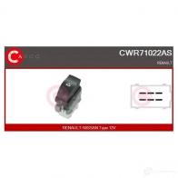 Кнопка стеклоподъемника CASCO 1437338167 cwr71022as ACQ5 D2X - Изображение 5