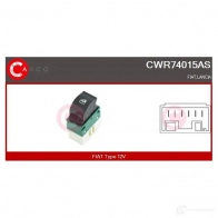Кнопка стеклоподъемника CASCO 1437338249 OWZ L0R7 cwr74015as