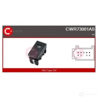 Кнопка стеклоподъемника CASCO 1437338277 cwr73001as Z WW65S4