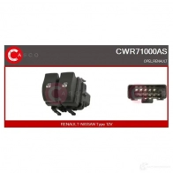 Кнопка стеклоподъемника CASCO 1437338231 N H3CD cwr71000as