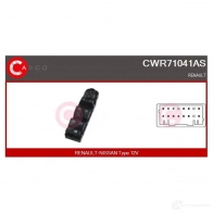 Кнопка стеклоподъемника CASCO cwr71041as 1437338533 F JJZY
