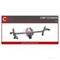 Трапеция стеклоочистителя, тяга CASCO 8000000302861 cwt12104gs BQ GFNRQ 3265468