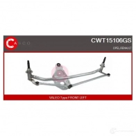 Трапеция стеклоочистителя, тяга CASCO cwt15106gs 1232406023 7K4 GD