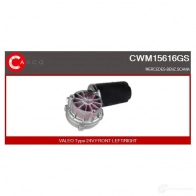 Мотор стеклоочистителя, дворников CASCO 8000000258342 683799400 N7TAP2 0 cwm15616gs