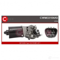 Мотор стеклоочистителя, дворников CASCO AU 06A 8000000296429 3265282 cwm33104as