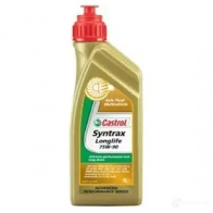 Трансмиссионное масло в мкпп, редуктор синтетическое 4671900060 CASTROL SAE 75W-90 API GL-5, 1 л CASTROL 1439751645 VKC BFVI 4671900060
