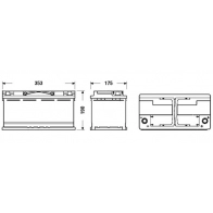 Аккумулятор CENTRA C4 5JB 1441131205 CK960 - Изображение 2