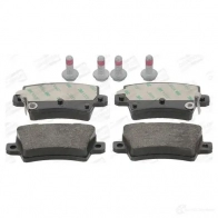 Тормозные колодки дисковые, комплект CHAMPION J8V4 PQR 1208731603 572580CH 4060426043667 - Изображение 2
