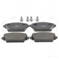 Тормозные колодки дисковые, комплект CHAMPION B FGA5HL 4060426041557 572429CH 1208730087 - Изображение 2