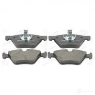 Тормозные колодки дисковые, комплект CHAMPION 571876CH 1208725795 4060426040338 45K MBG - Изображение 2