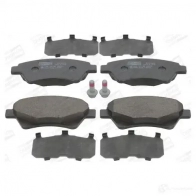 Тормозные колодки дисковые, комплект CHAMPION 0 F44V72 1208733895 4060426042219 573124CH - Изображение 2