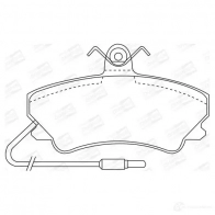 Тормозные колодки дисковые, комплект CHAMPION 571511CH Renault Espace (JS63) 2 Минивэн ZYU PFSF 4060426039936