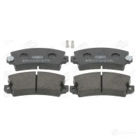Тормозные колодки дисковые, комплект CHAMPION YIMA ZX7 571224CH 1208723129 4060426038588 - Изображение 2