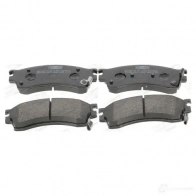 Тормозные колодки дисковые, комплект CHAMPION 572434CH 4060426040055 3HMU QS 1208730125 - Изображение 2