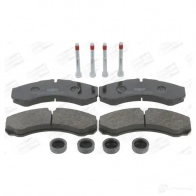 Тормозные колодки дисковые, комплект CHAMPION 573717CH 1208738469 4060426040963 O YXWN - Изображение 2