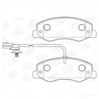 Тормозные колодки дисковые, комплект CHAMPION 573358CH 4060426045753 Renault Master (EV) 3 Кабина с шасси 2.3 dCi 165 RWD 163 л.с. 2014 – 2024 V A6C3