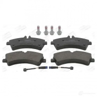 Тормозные колодки дисковые, комплект CHAMPION E5O4W 3 1208739087 4060426046033 573758CH - Изображение 2