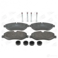 Тормозные колодки дисковые, комплект CHAMPION 4060426044497 YS8X EJ1 1208738919 573739CH - Изображение 2