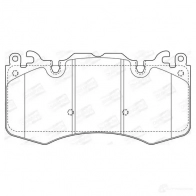 Тормозные колодки дисковые, комплект CHAMPION 6 U5CY 573343CH Land Rover Defender 2 (L663) Внедорожник 4060426045807